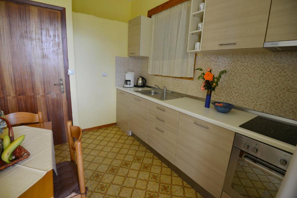 Kuchyňa alebo kuchynka v ubytovaní Zambia Apartments