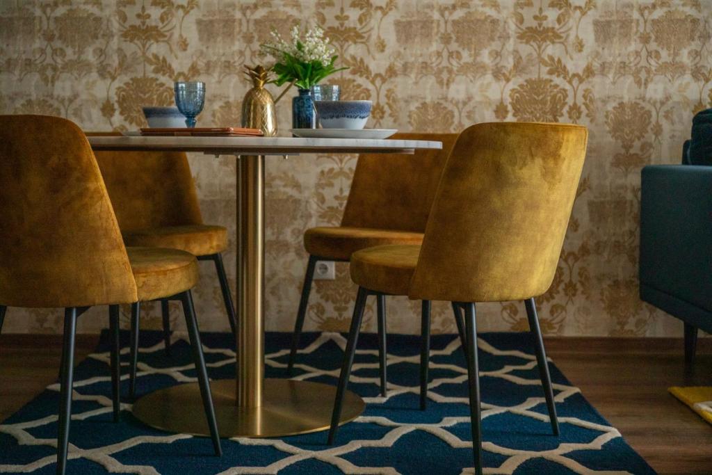 Vision Apartments Budapestにあるシーティングエリア