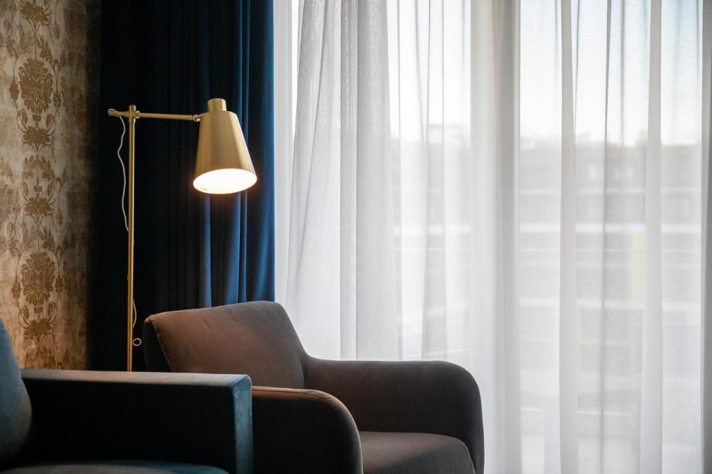 Vision Apartments Budapestにあるシーティングエリア
