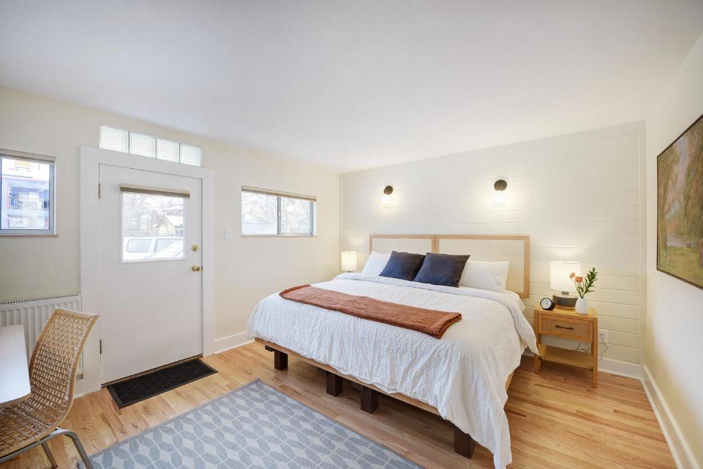 Ένα ή περισσότερα κρεβάτια σε δωμάτιο στο Boulder Guest House