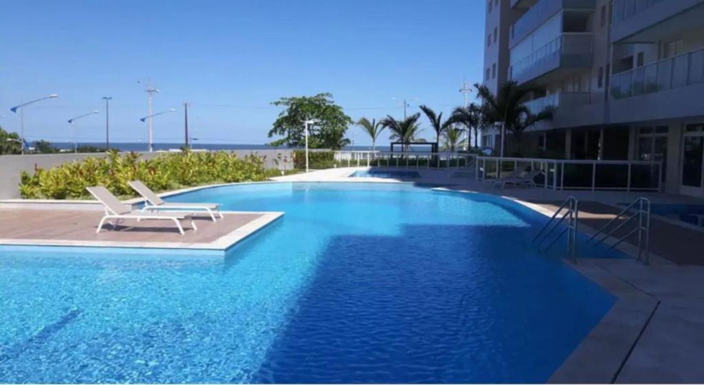  Apto excelente em frente ao mar em Resort - Bertioga