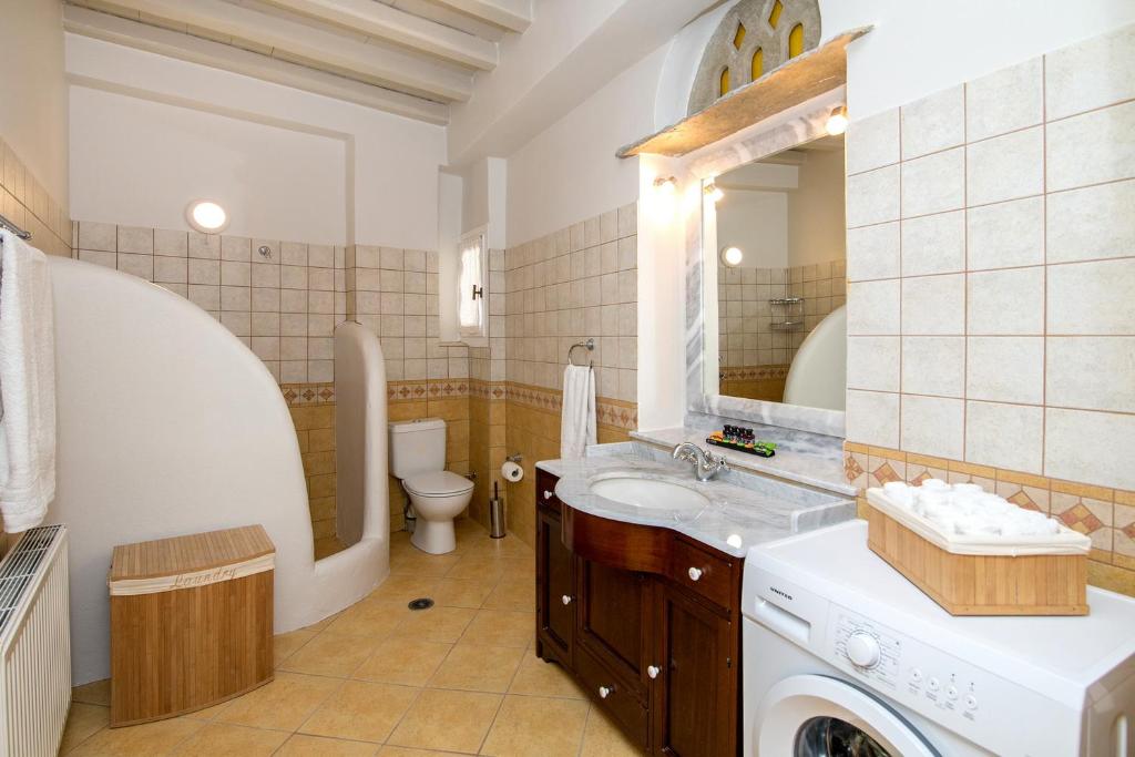 Koupelna v ubytování Villa Adele