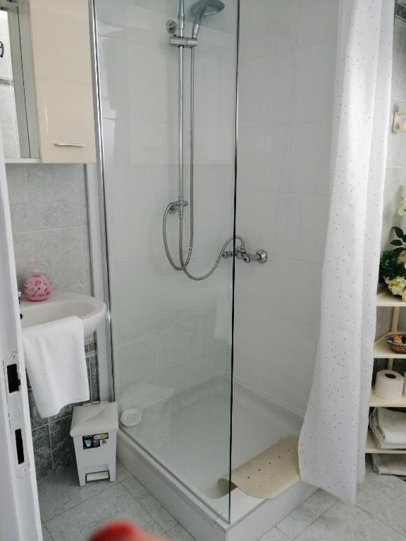 Koupelna v ubytování Studio Apartments Kuljiš
