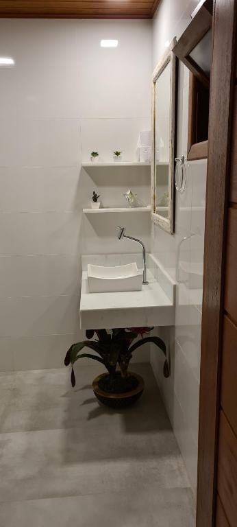  Flat com lareira ecológica e café da manhã em Pedra Azul