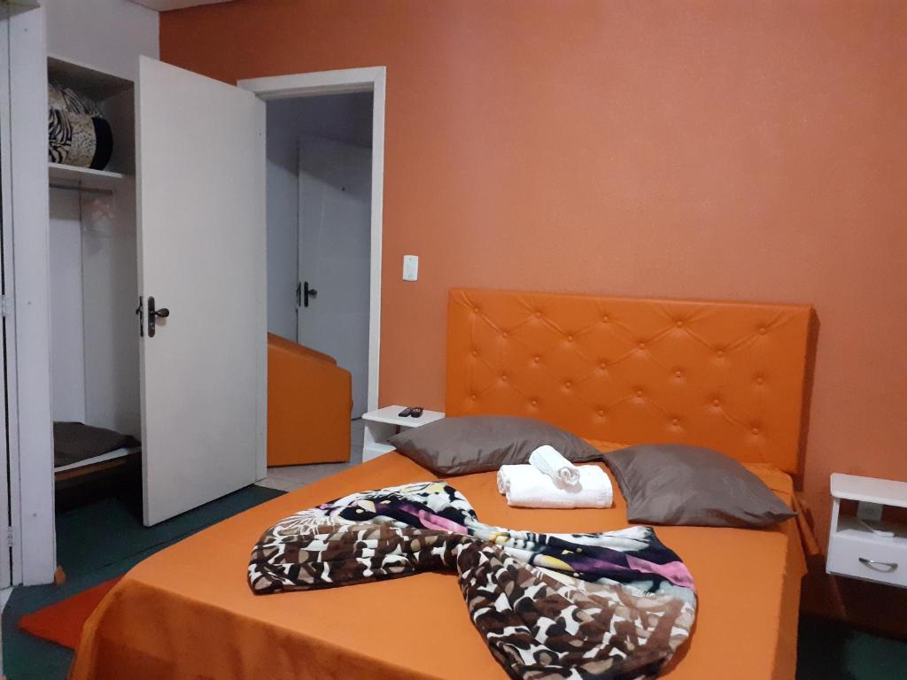 Postel nebo postele na pokoji v ubytování Magias da Serra