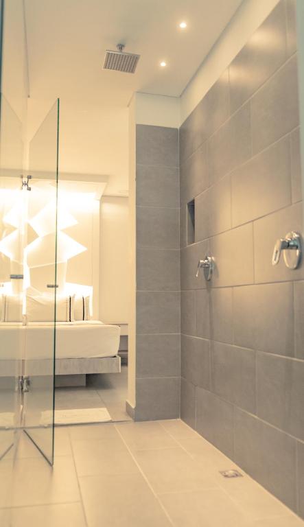 Koupelna v ubytování Mandala Hotel Centro