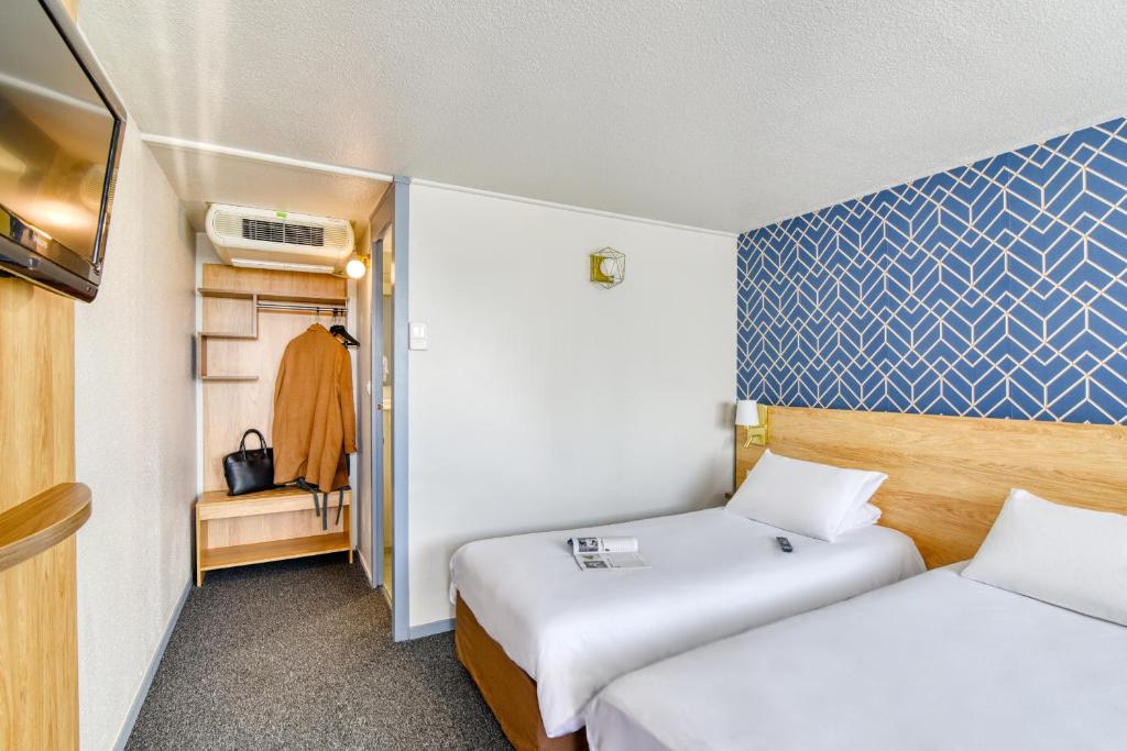 Kyriad Montauban Sud - Albasud - Zweibettzimmer