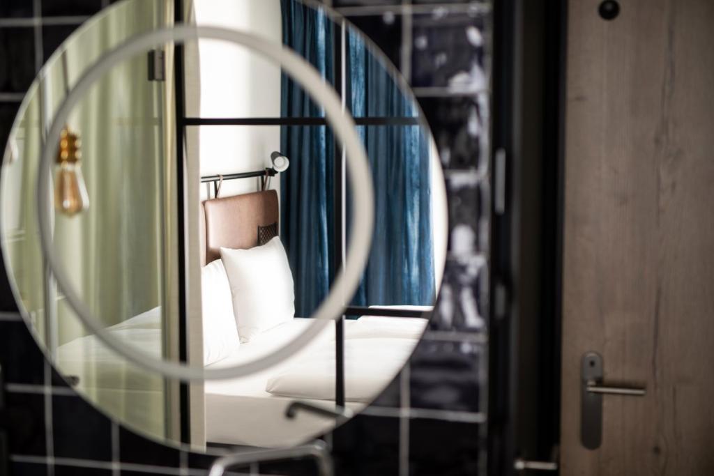 Koupelna v ubytování H2 Hotel Budapest