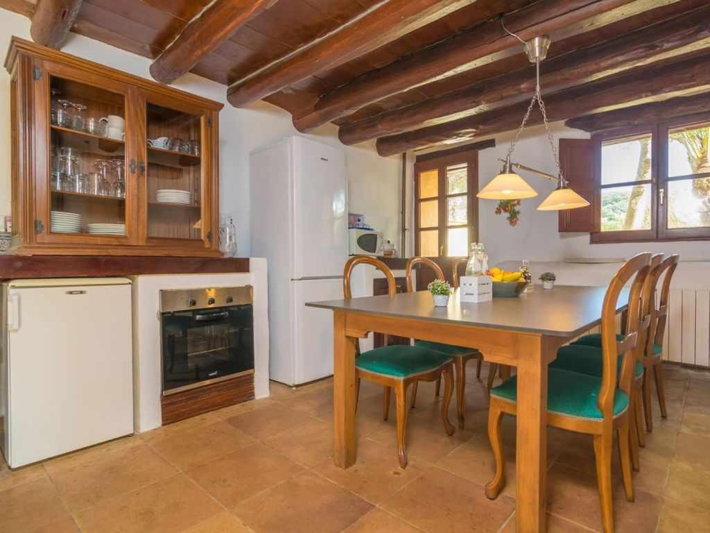 Kuchyň nebo kuchyňský kout v ubytování Finca Son Xona Alcina Vacation