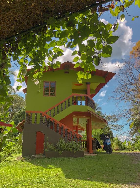Zahrada ubytování Hostal Familiar Rolo
