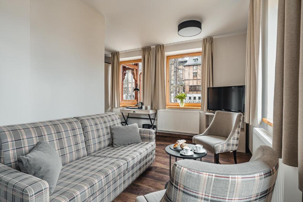 Posezení v ubytování Hotel Batory