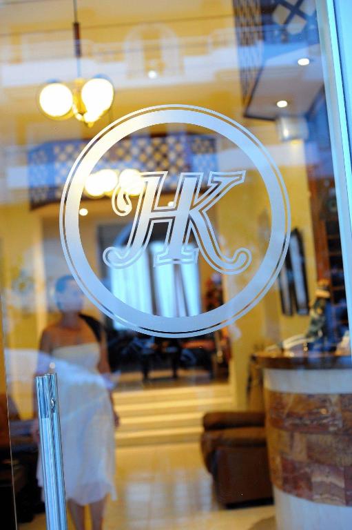 Certifikát, hodnocení, plakát nebo jiný dokument vystavený v ubytování Kentrikon Hotel & Spa