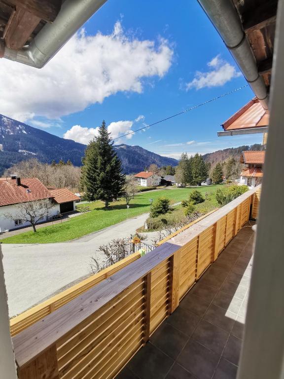 Nespecifikovaný výhled na hory nebo výhled na hory při pohledu z apartmánu