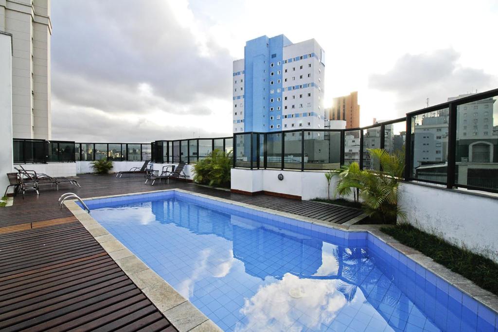 Apartamento com Wi-Fi nos Jardins em Sao Paulo