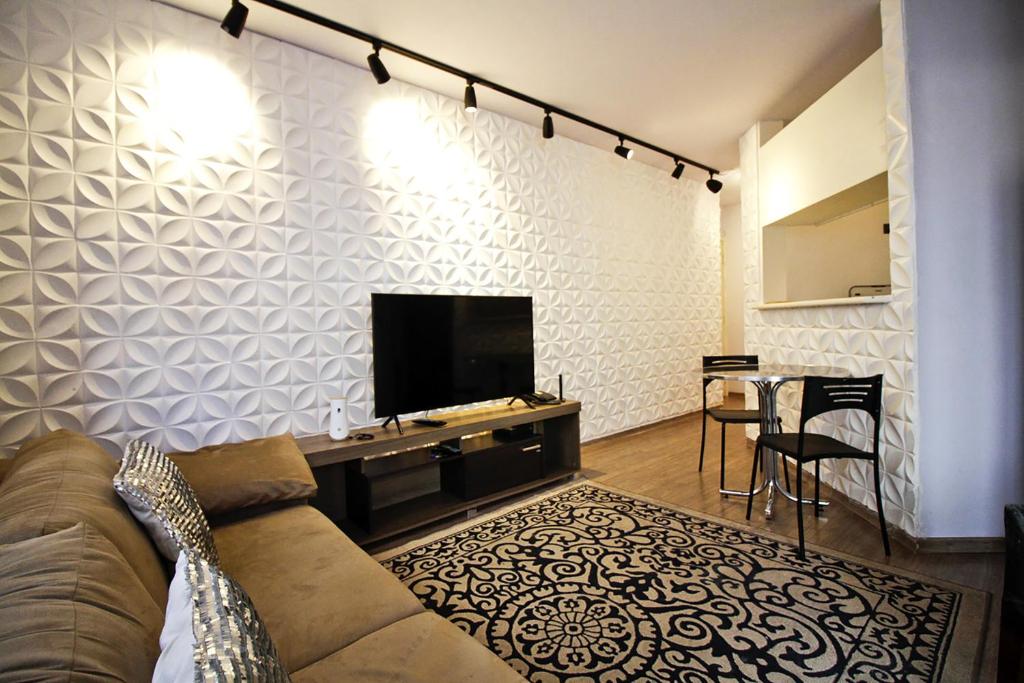  Apartamento com Wi-Fi nos Jardins em Sao Paulo
