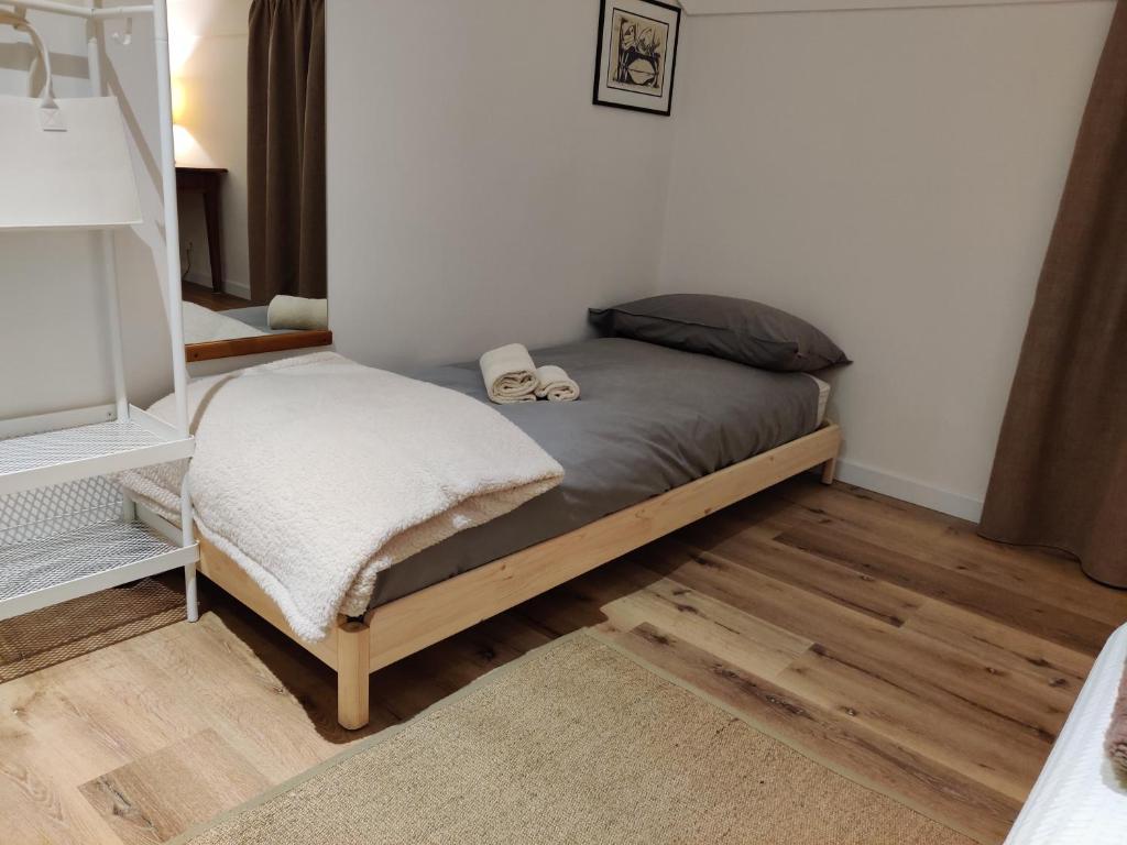 Postel nebo postele na pokoji v ubytování B&B La Fosina