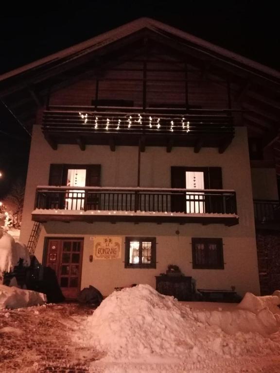 Budova, kde se bed and breakfast nachází