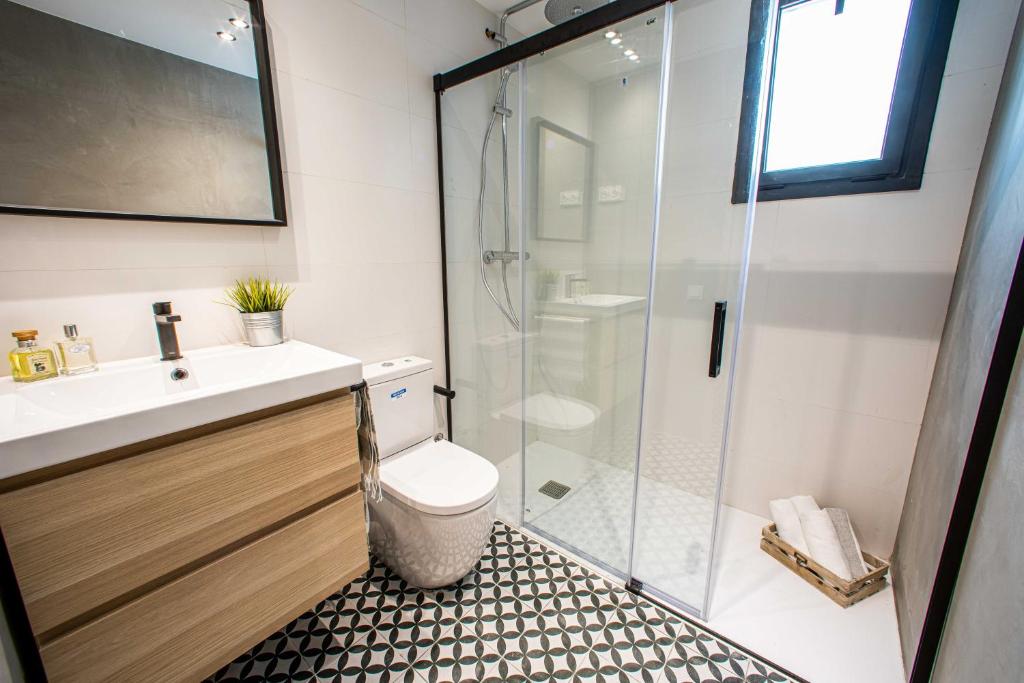 Kúpeľňa v ubytovaní Barcelona Touch Apartments - Campalans