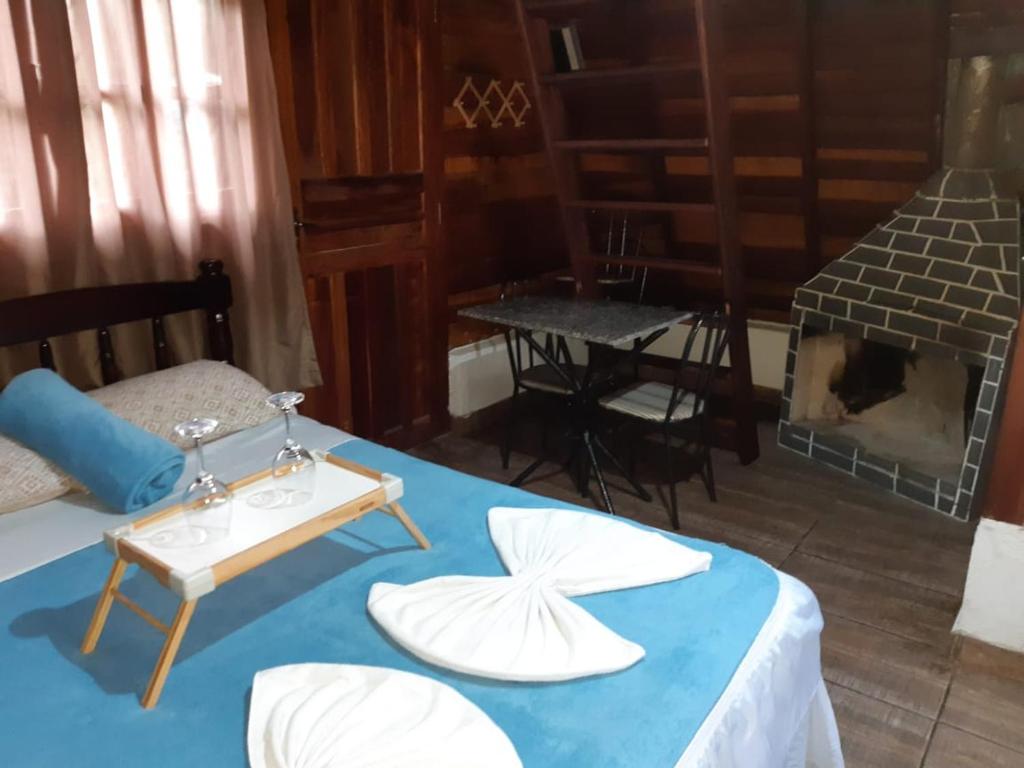  Villa Valentina Chalés com lareira e churrasqueira