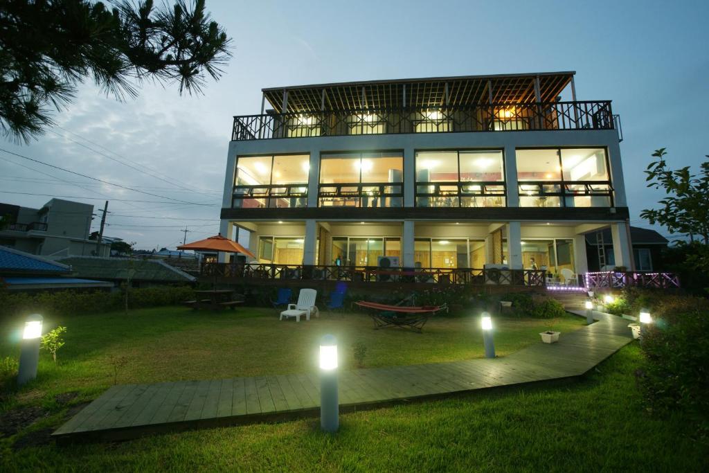 Zahrada ubytování Galeum Guesthouse