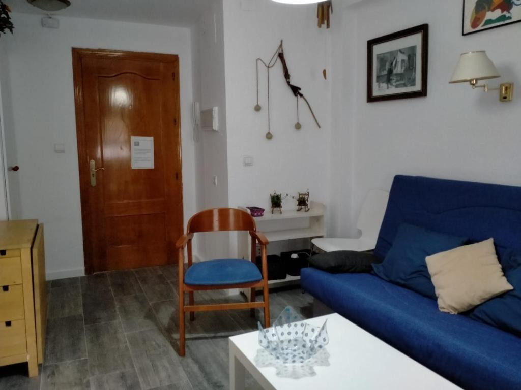 Posedenie v ubytovaní Apartamento a 5min a pie de la playa de El Palo