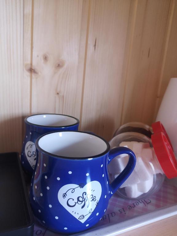 Příslušenství pro přípravu čaje a kávy v ubytování Apartments&Camping ZIP