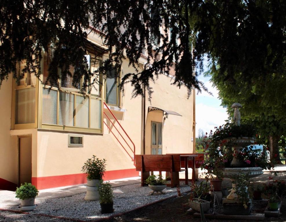 Budynek, w którym mieści się apartament