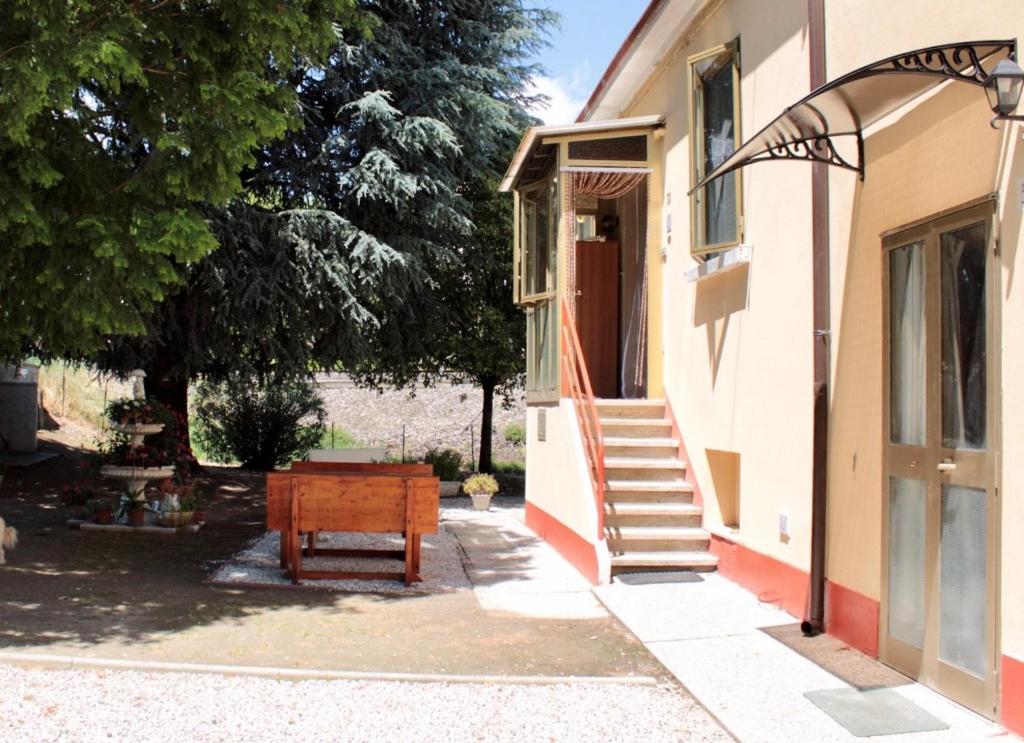 Budynek, w którym mieści się apartament
