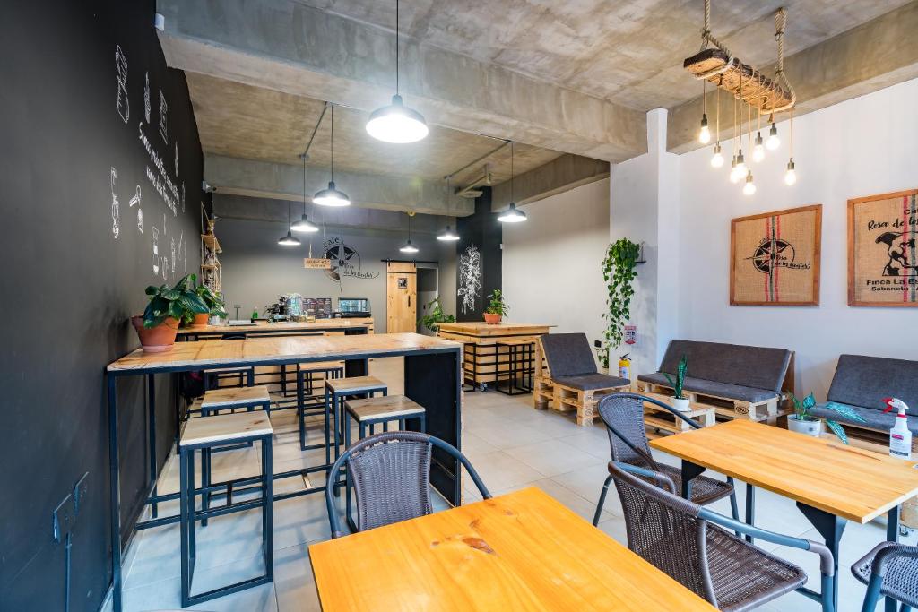 Posezení v ubytování Loft 32 Medellín Living