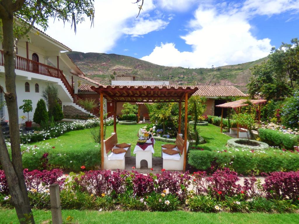 Zahrada ubytování Hotel Agustos Urubamba
