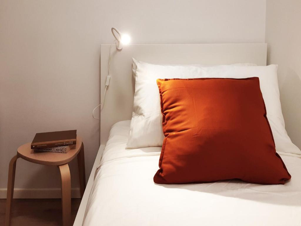 Posteľ alebo postele v izbe v ubytovaní PAPPA casa vacanze