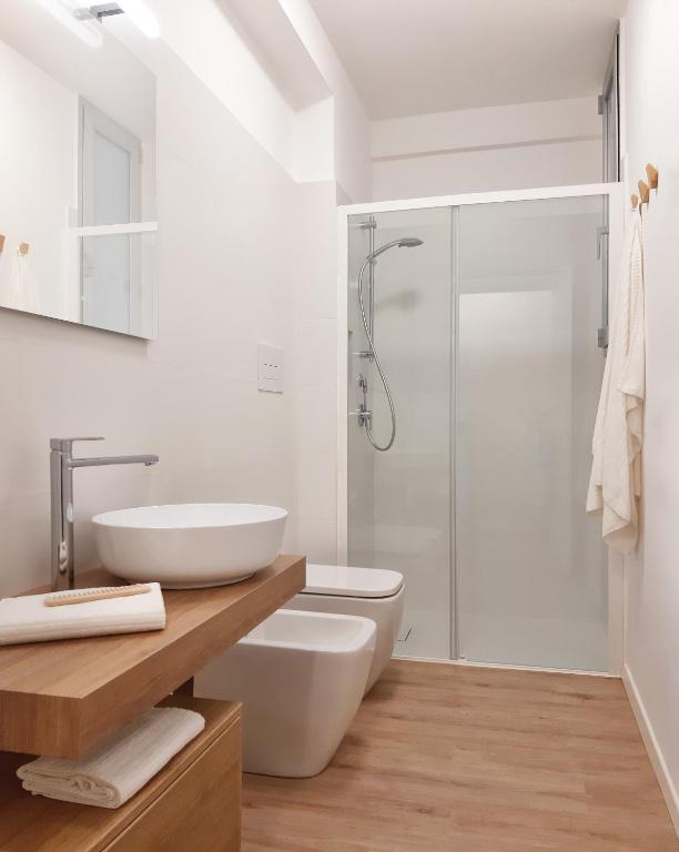 Kúpeľňa v ubytovaní PAPPA casa vacanze