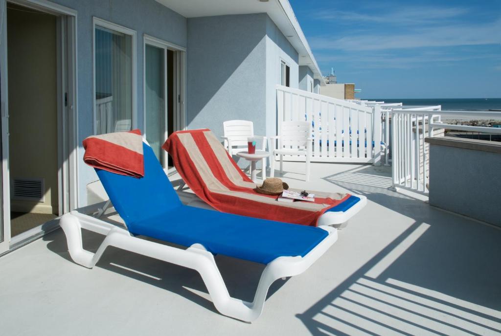 Balkón nebo terasa v ubytování Shalimar Resort