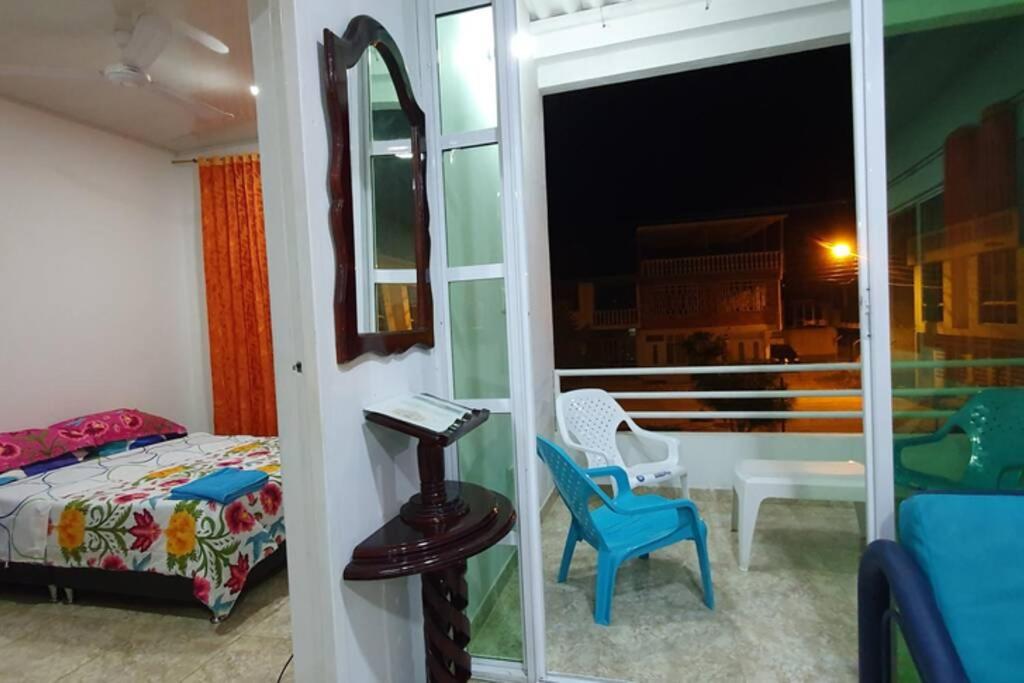Postel nebo postele na pokoji v ubytování Melgar-Tolima Casa la estrella I