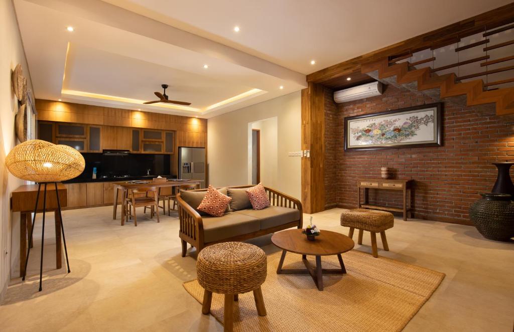 Posezení v ubytování Saba Villa by Sanga Sanga Hospitality