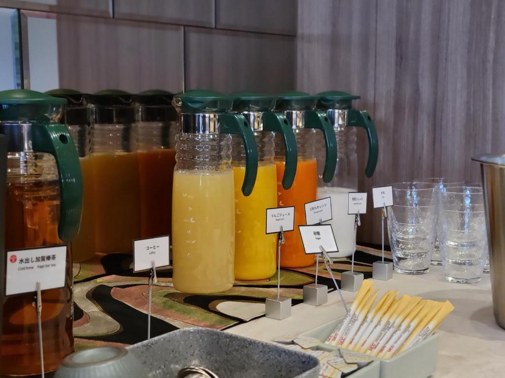Nápoje v ubytování HOTEL TORIFITO KANAZAWA