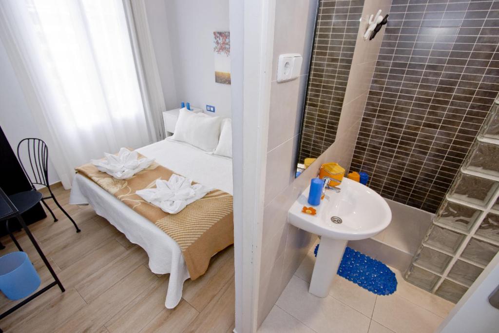 Kúpeľňa v ubytovaní Barcelona City Hotel