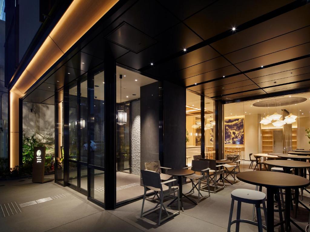 Restaurace v ubytování Agora Tokyo Ginza