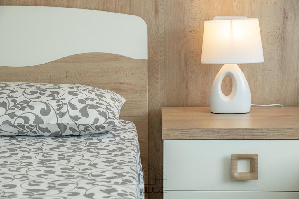 Postel nebo postele na pokoji v ubytování Dea House