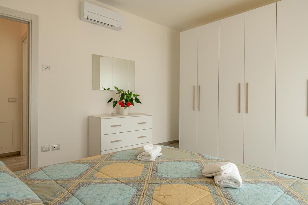 Postel nebo postele na pokoji v ubytování Dea House