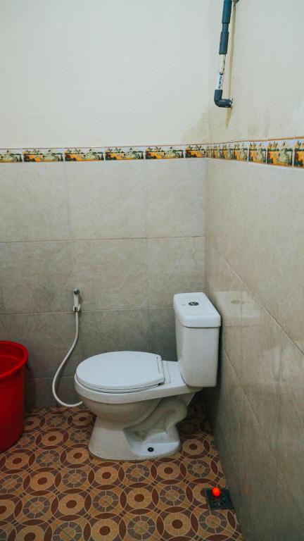 Koupelna v ubytování Hotel Gunung Mas Syariah