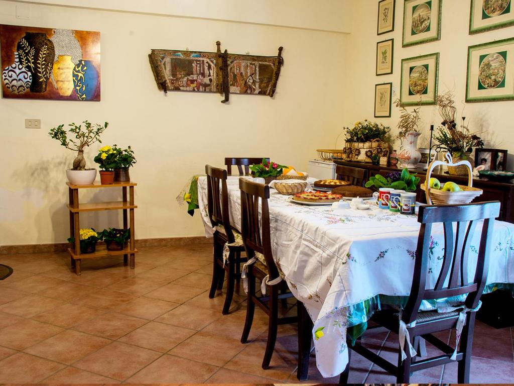 Restaurace v ubytování Bed And Breakfast Maria