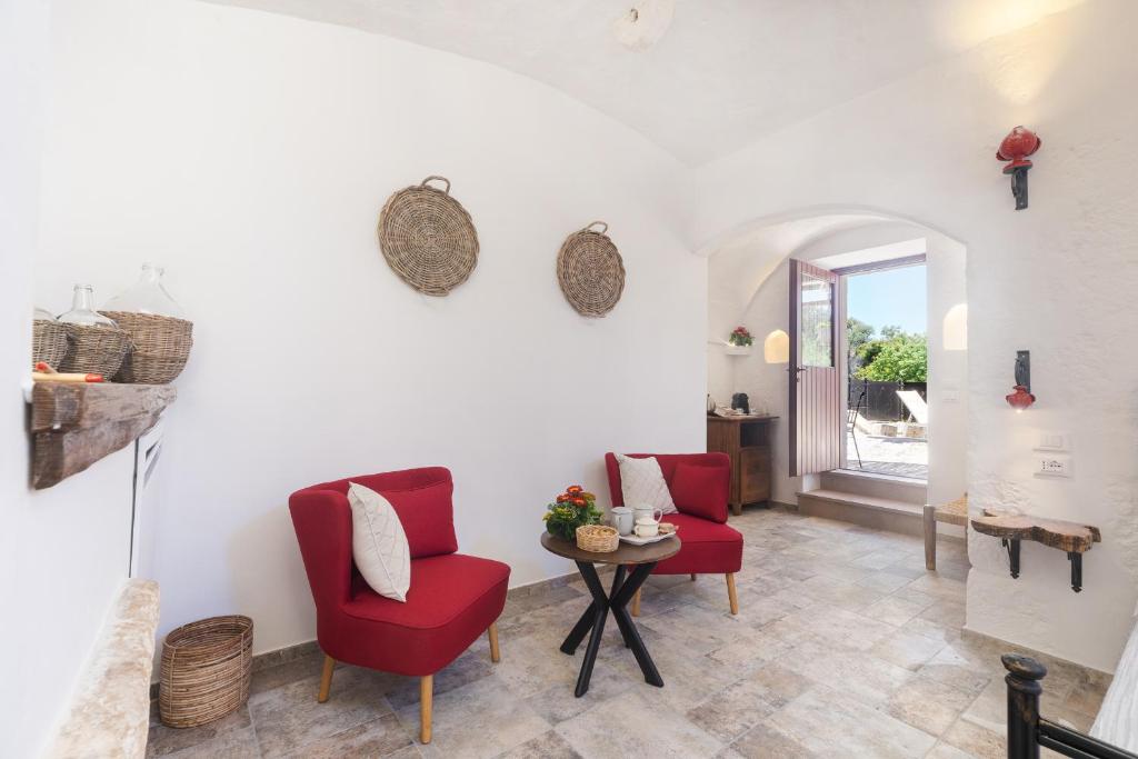 Masseria Torre Rossa - Chambre Supérieure Lit Queen-Size