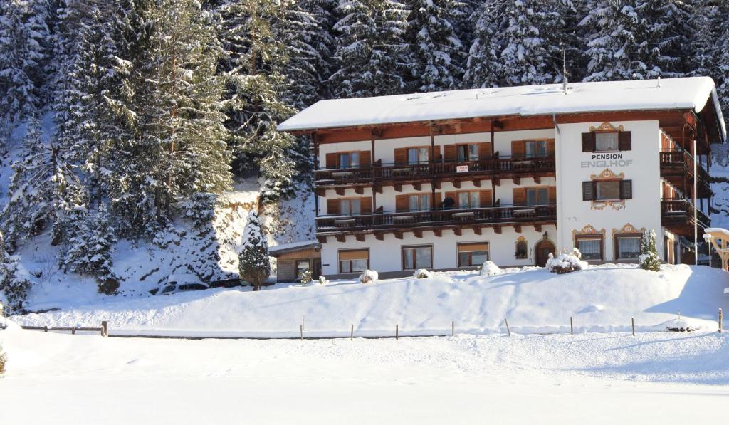 Pension Englhof v zimě