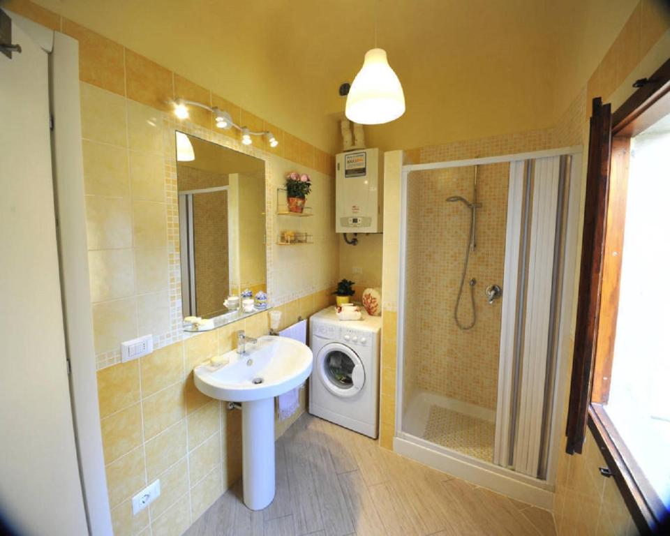 Kúpeľňa v ubytovaní Casa Olivia
