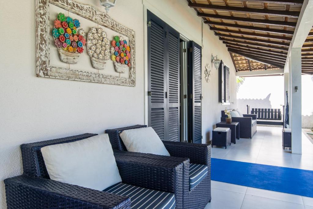  Deliciosa casa em Geribá com linda área gourmet