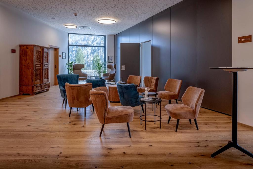 Posezení v ubytování Das Unterrain Lifestyle Hotel