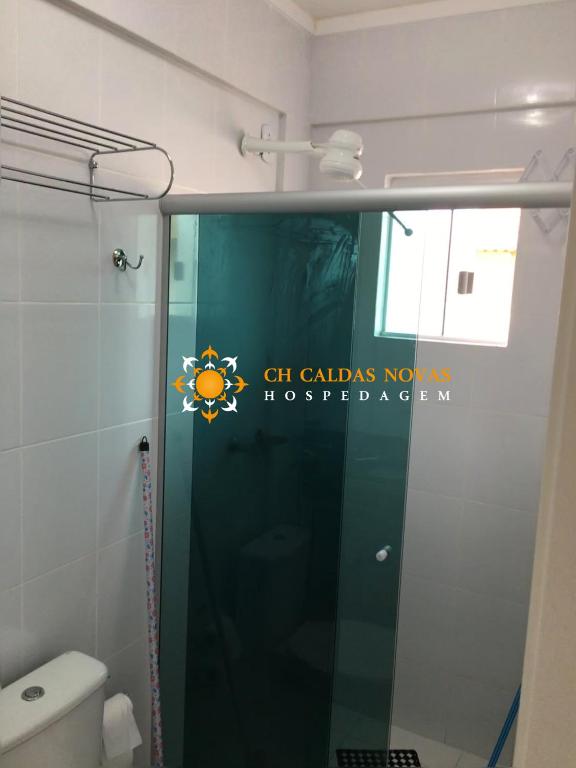  Hotel Lacqua di Roma com Parque Aquático Flat com Cozinha e Cama na Sala CH Caldas Novas Hospedagem