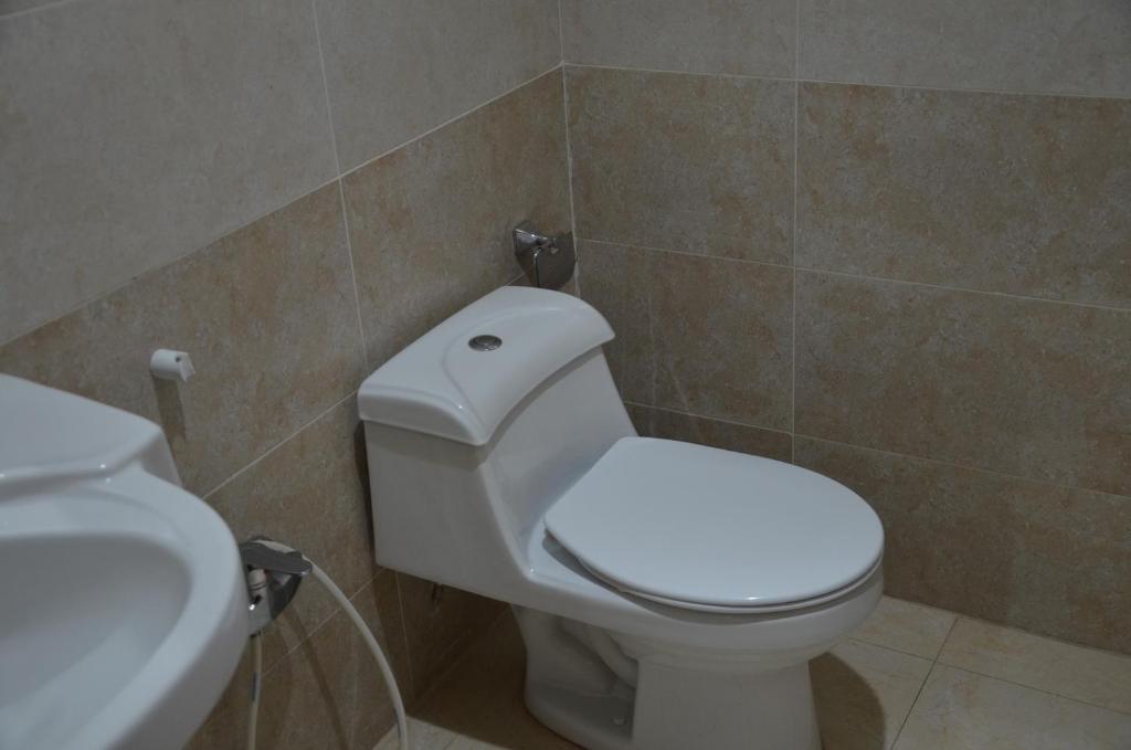 Koupelna v ubytování Alwan apartment hotel