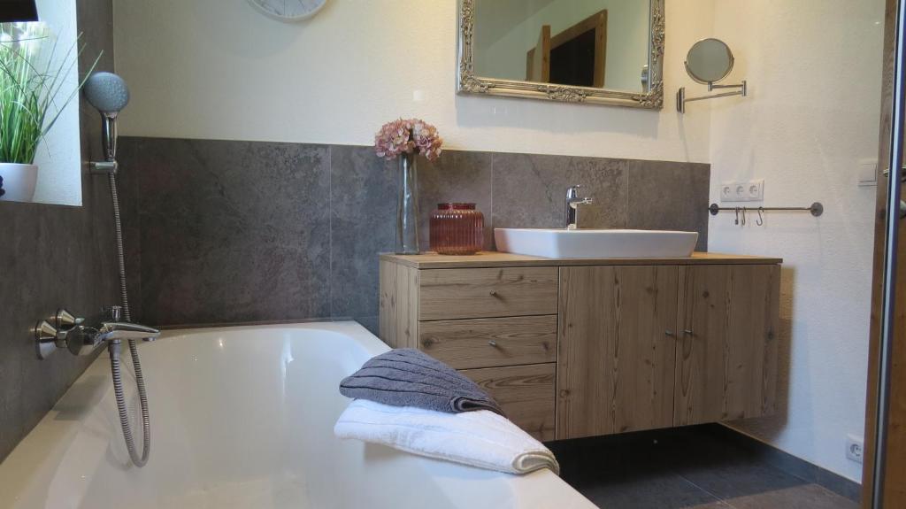 Ein Badezimmer in der Unterkunft Chalet Hackl